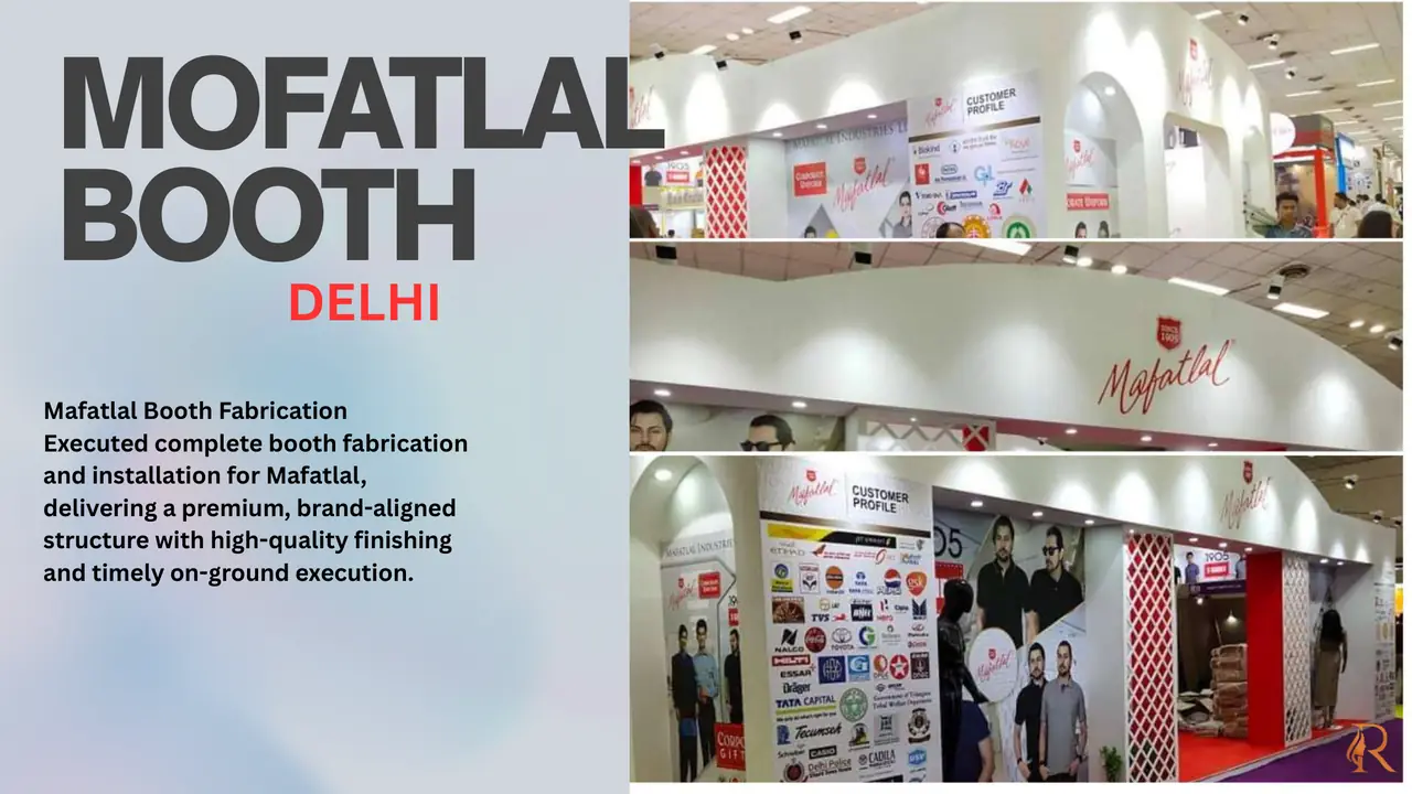 Mafatlal Booth portfolio presentation page